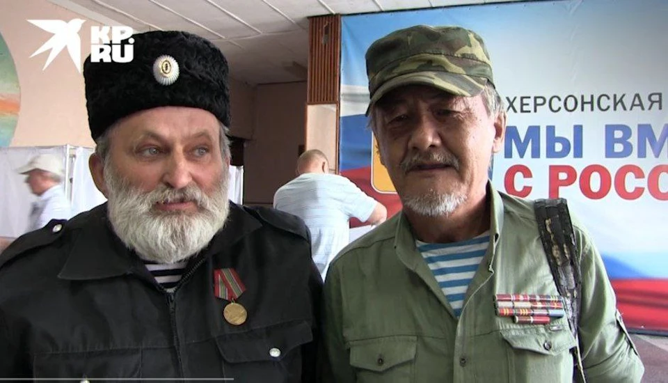 Казак из Бериславского района заявил, что Херсонская область всегда была и останется российской территорией