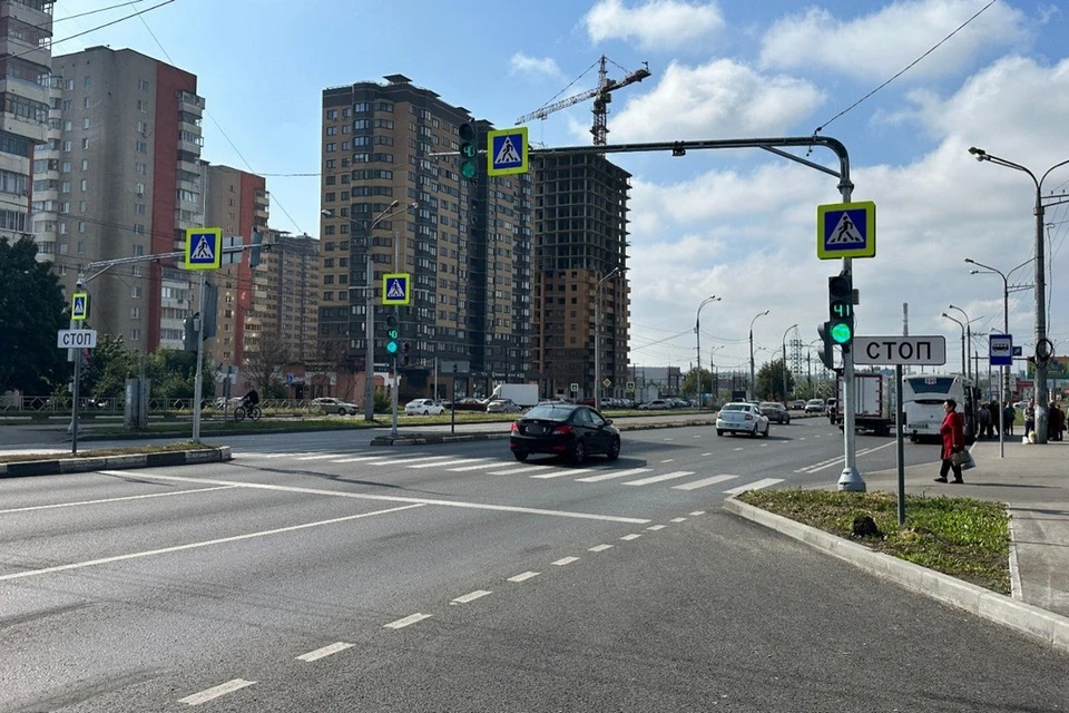 В Липецке на девяти улицах поставили новые светофоры