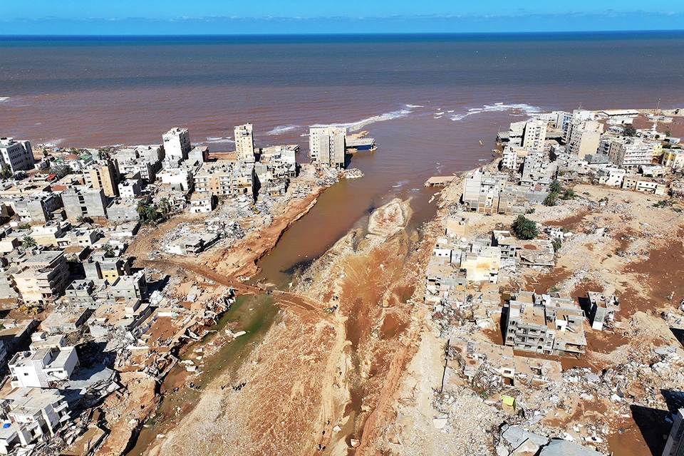 В Ливии продолжают подсчитывать ущерб, нанесенный катастрофическим наводнением на севере страны.