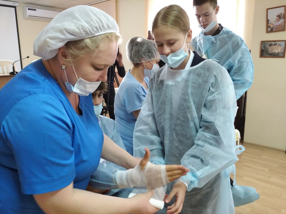 В Ульяновской области больше тысячи школьников пройдут профпробы в больницах | ФОТО: минпросвещения Ульяновской области