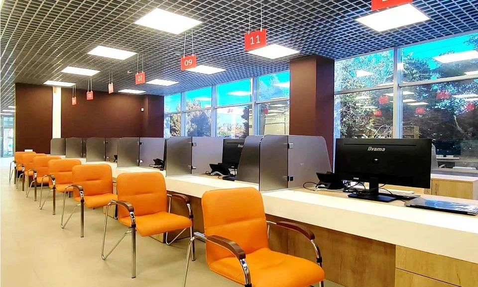 Здания МФЦ оформлены по московским стандартам. Фото - телеграм-канал Минстроя России