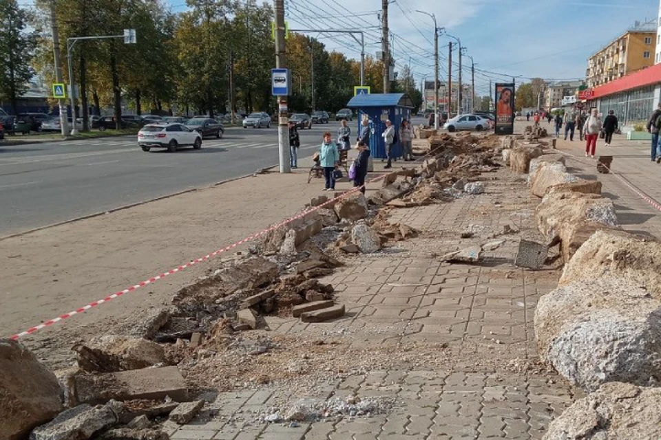 Лестничные марши установят вместо подпорной стенки. Фото: киров.рф