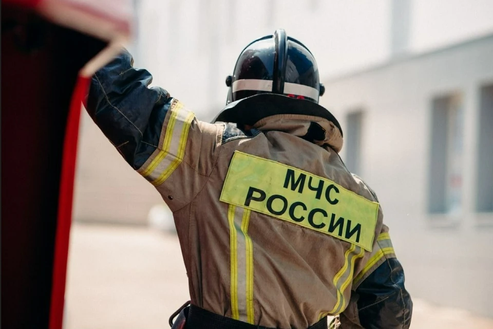 Причина пожара устанавливается Фото: пресс-служба ГУ МЧС по Краснодарскому краю