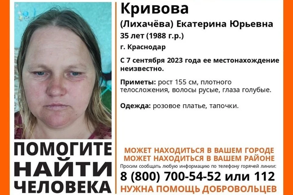 В Ростовской области волонтеры ищут пропавшую женщину из Краснодара. Фото: ЛизаАлерт