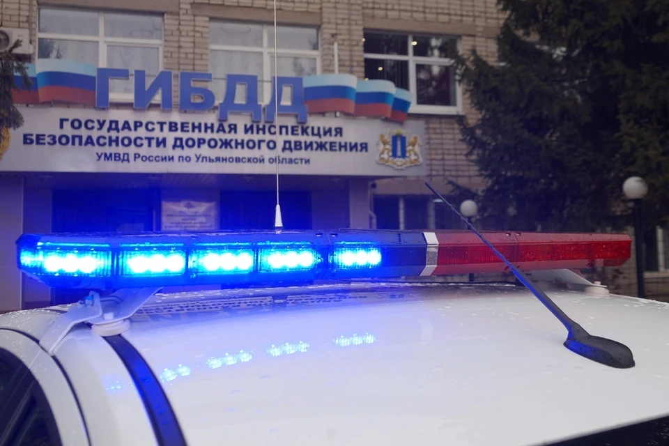 В Ульяновске на проспекте Нариманова сбили пожилого мужчину-велосипедиста. Фото ГИБДД УО