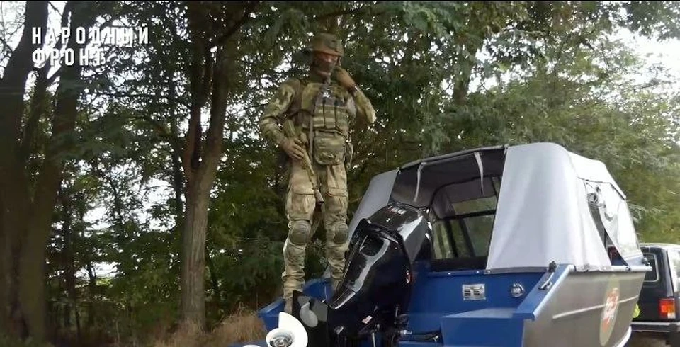 Бойцы получили нужную поддержку ФОТО: Народный фронт