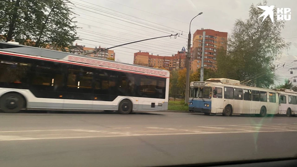 Массовая остановка троллейбусов случилась в Рязани утром 3 октября.