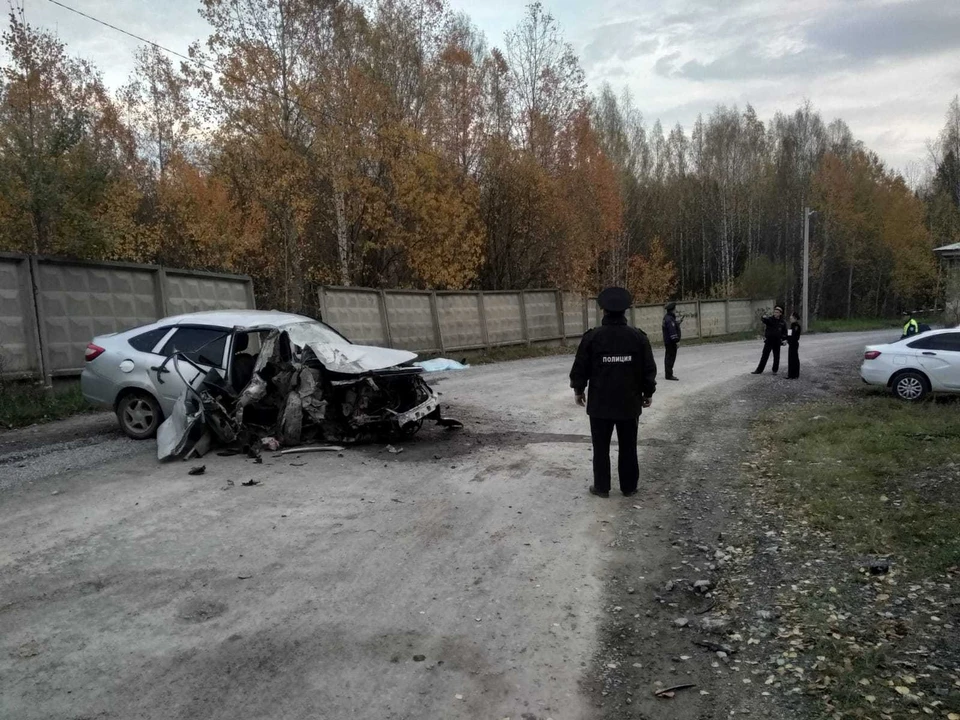 Авария произошла 2 октября на улице Космонавтов. Фото: УГИБДД Свердловской области
