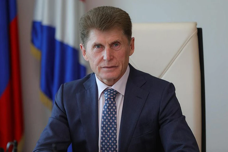 Губернатор Приморья Олег Кожемяко.