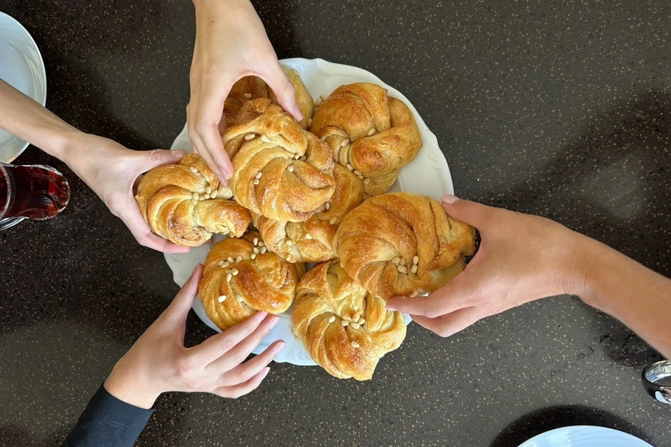 Плюшки с корицей почти как у Карлсона