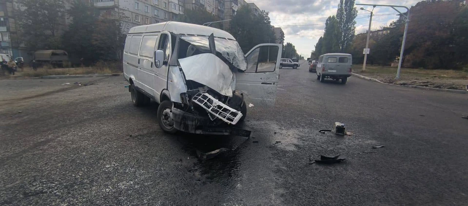 В Первомайске произошло ДТП с участием двух автомобилей ГАЗ. Фото: УГИБДД по Белгородской области