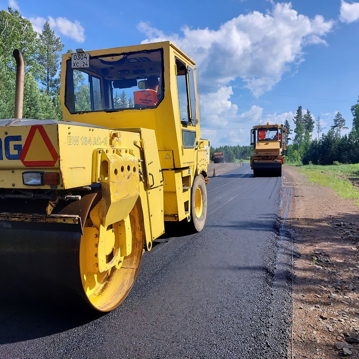 В трех районах Красноярского края завершился ремонт дорог - KP.RU