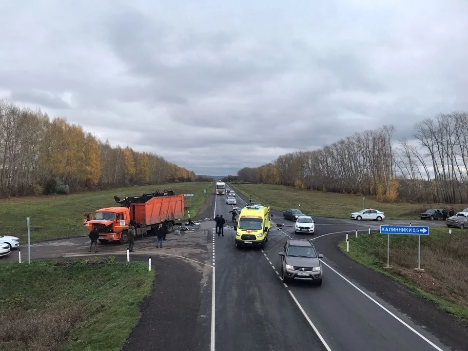 В Бирском районе сотрудники ГИБДД выясняют обстоятельства ДТП с погибшим