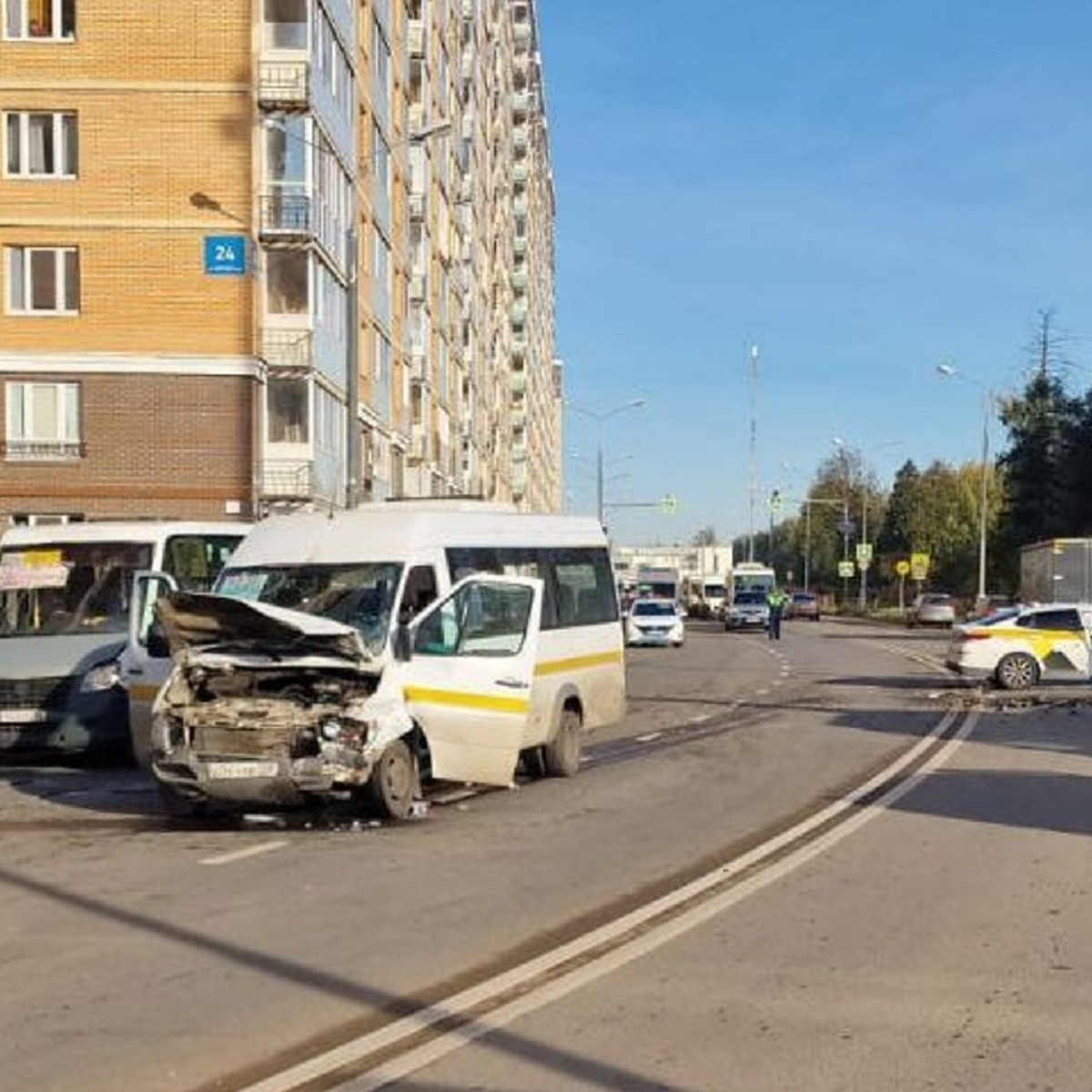 Выехал на встречку и влетел в маршрутку: Новые подробности аварии в  Люберцах - KP.RU