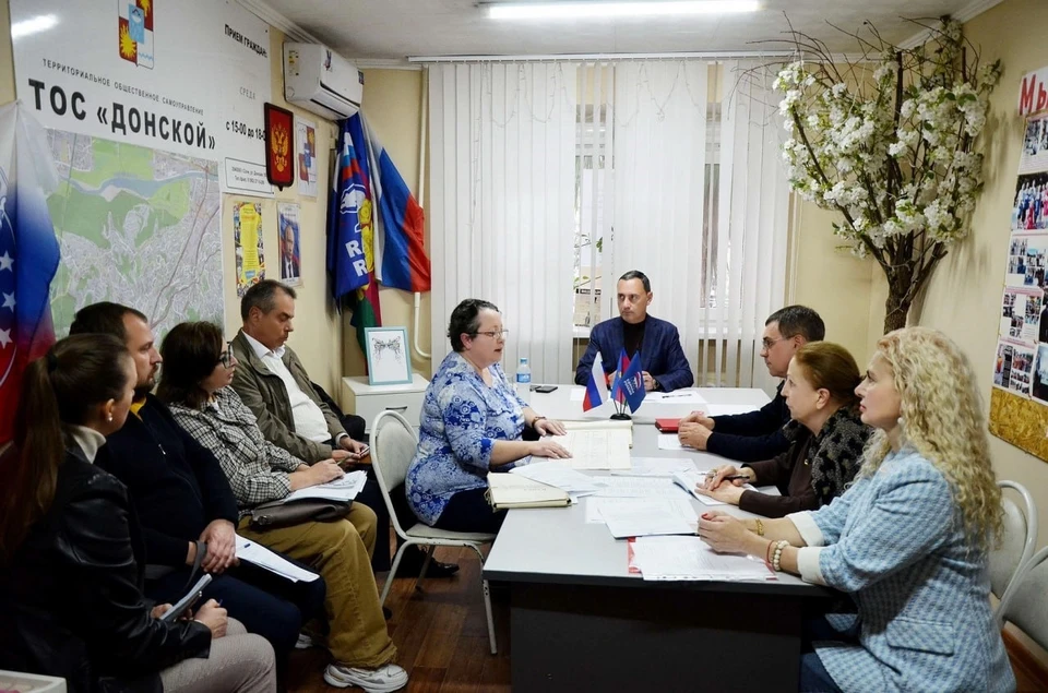 Депутат ЗСК Виктор Тепляков провел прием граждан в ТОС «Донской»