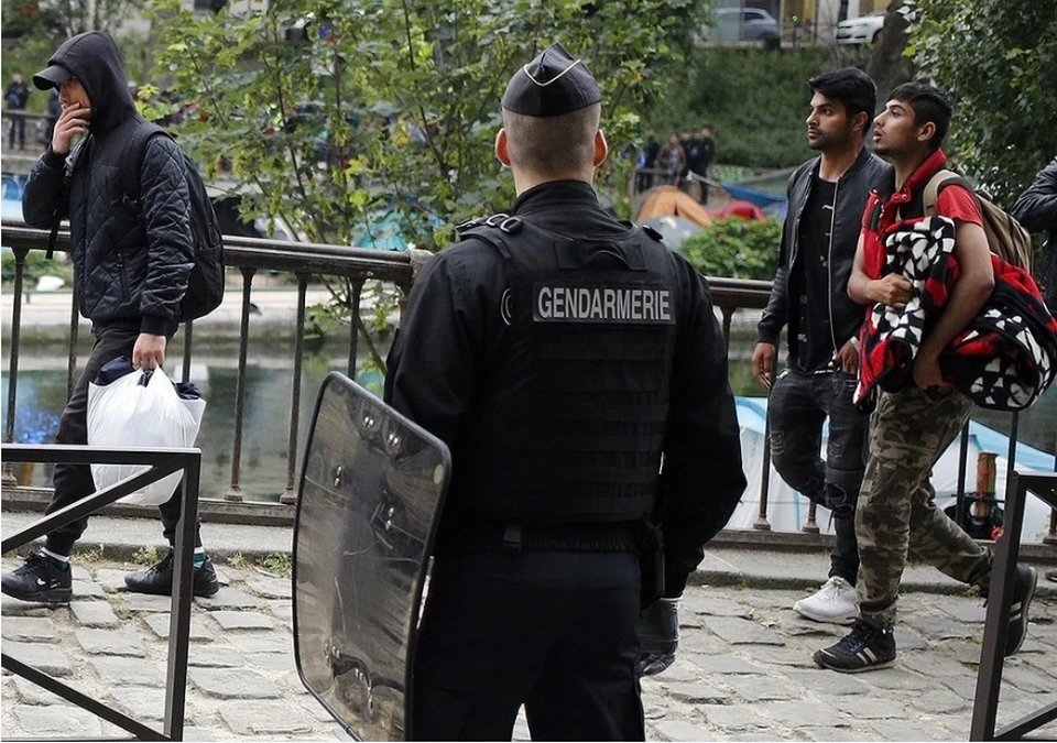 В Париже проходит акция в поддержку Палестины, несмотря на запрет властей