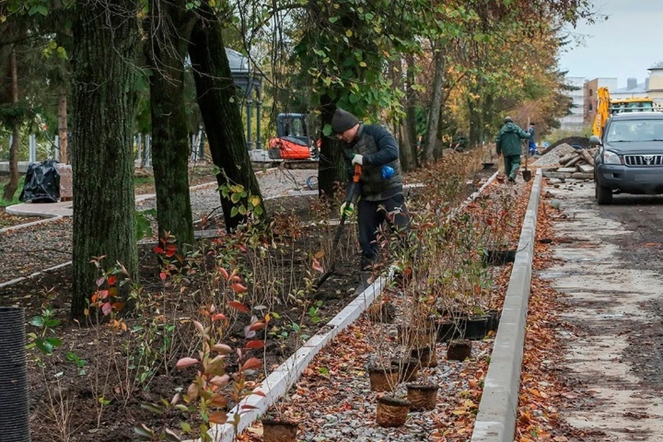 В Рыбинске благоустраивают улицу Бульварную