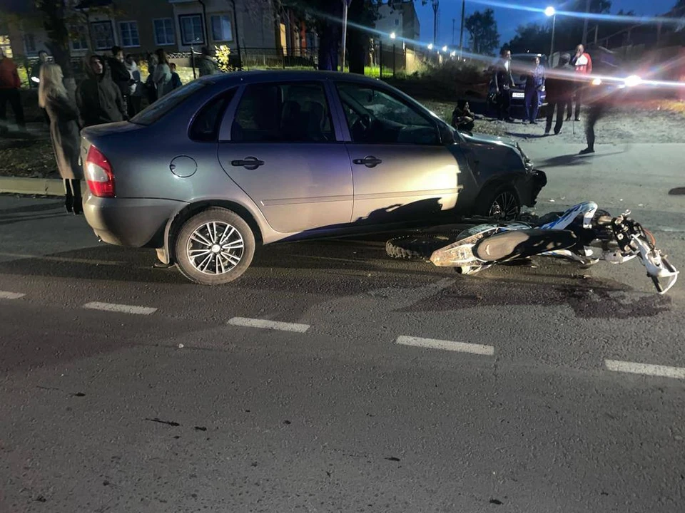 В Шахтах произошло ДТП с несовершеннолетним мотоциклистом. Фото: УГИБДД по Ростовской области