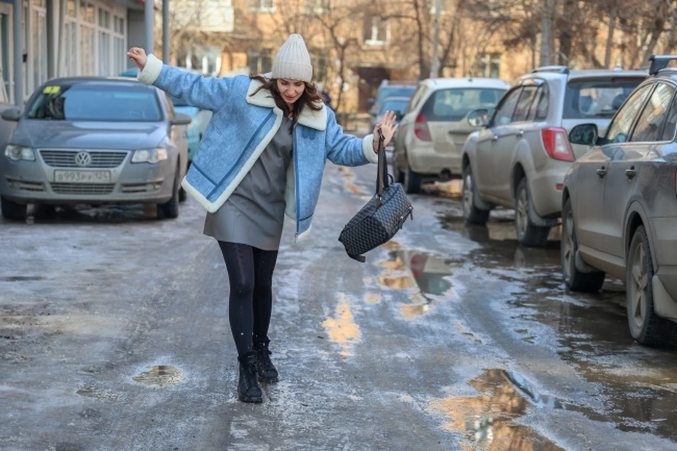 МЧС России по Ульяновской области объявляет в регионе «желтый» уровень опасности из-за ожидаемой гололедицы. Фото архив КП