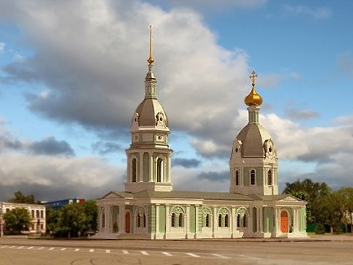 В Барнауле хотят восстановить старинный собор на площади Свободы - KP.RU