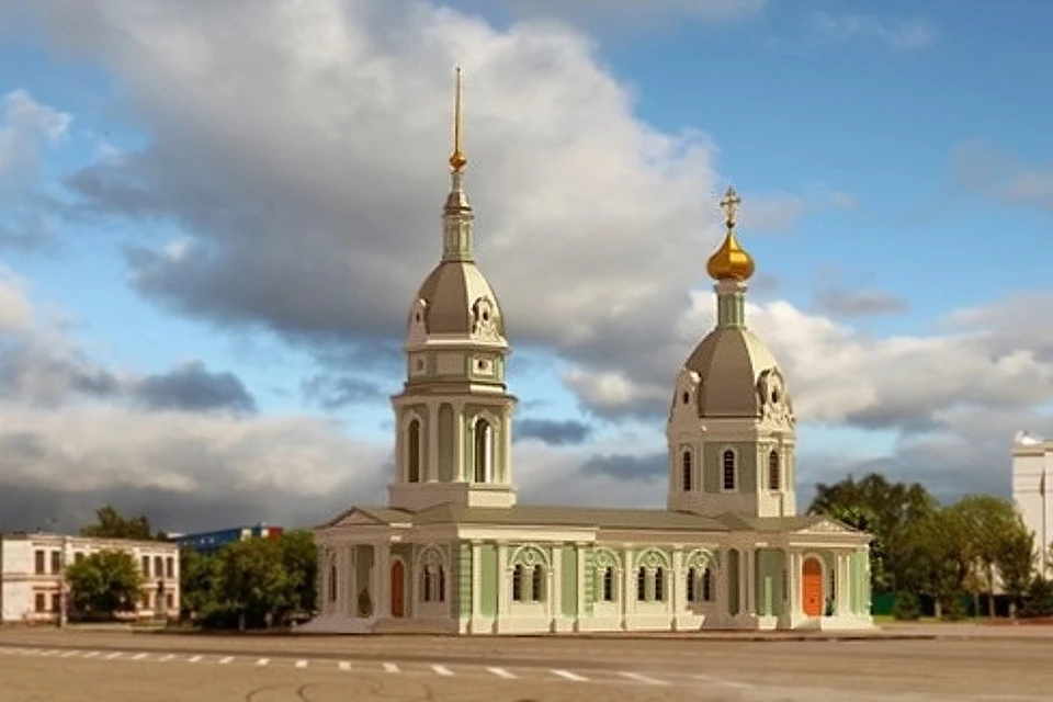 Проект собора. Фото: Протоиерей Георгий Крейдун