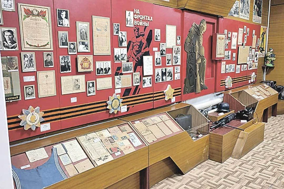 Экспозиция музея рассказывает об истории города и района.
