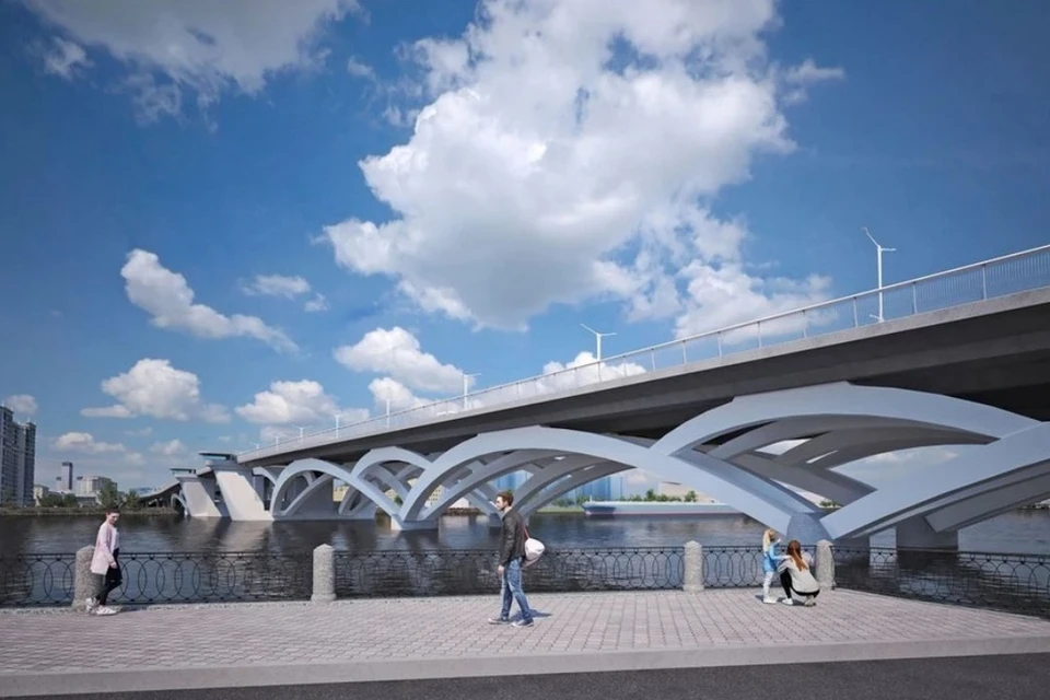 К строительству Большого Смоленского моста в Петербурге приступят в 2024 году. Фото: КРТИ