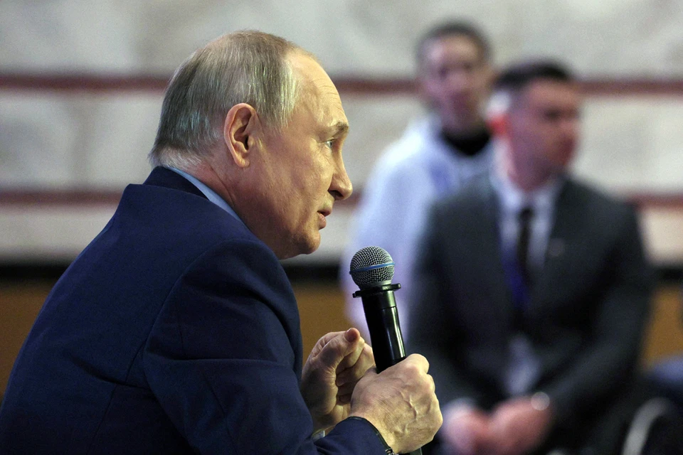 Президент Владимир Путин