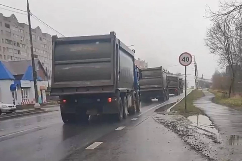 В Малоярославце запретили проезд транзитных грузовиков через город