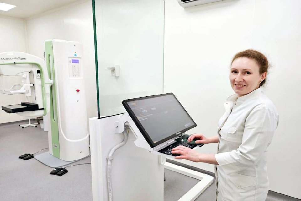 Новый маммограф заработал в поликлинике в Раменском