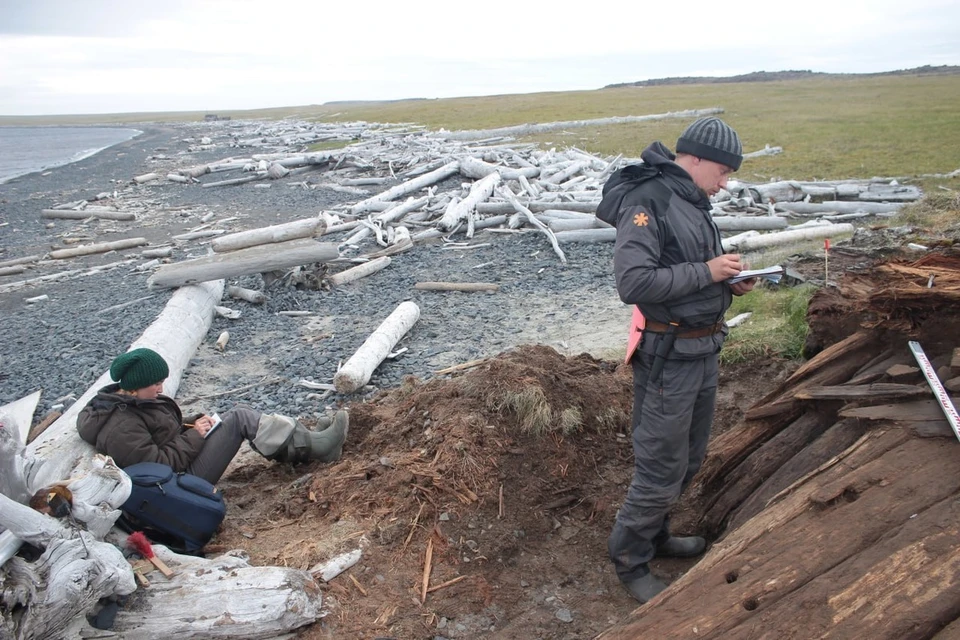 В Арктике археологические раскопки можно проводить примерно месяц в году. Фото: научно-производственное объединение «Археологическое проектирование и изыскания».