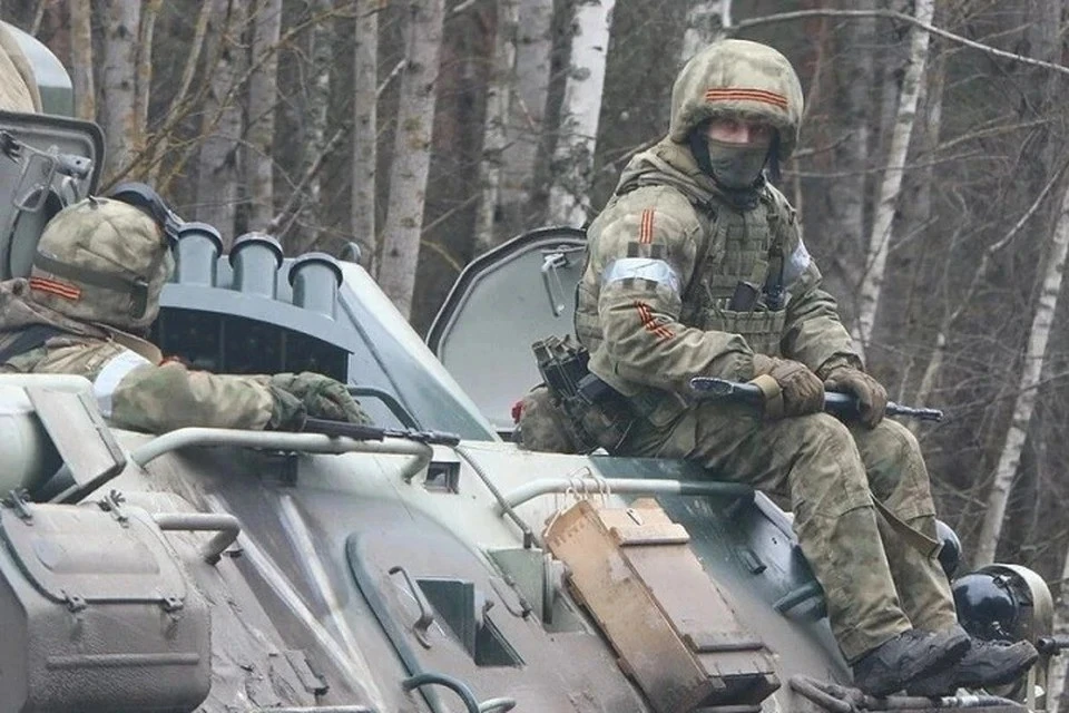 Российские военные защищают свои рубежи
