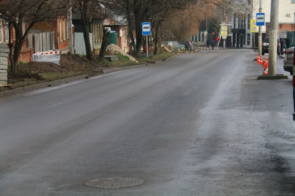 Ремонт на улице Некрасова в Туле планируют завершить до конца ноября