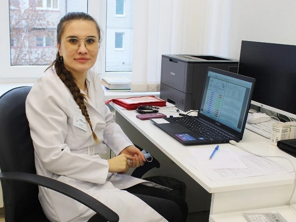 Светлана Канайлова работает в поликлинике более шести лет. Фото Минздрава Владимирской области.