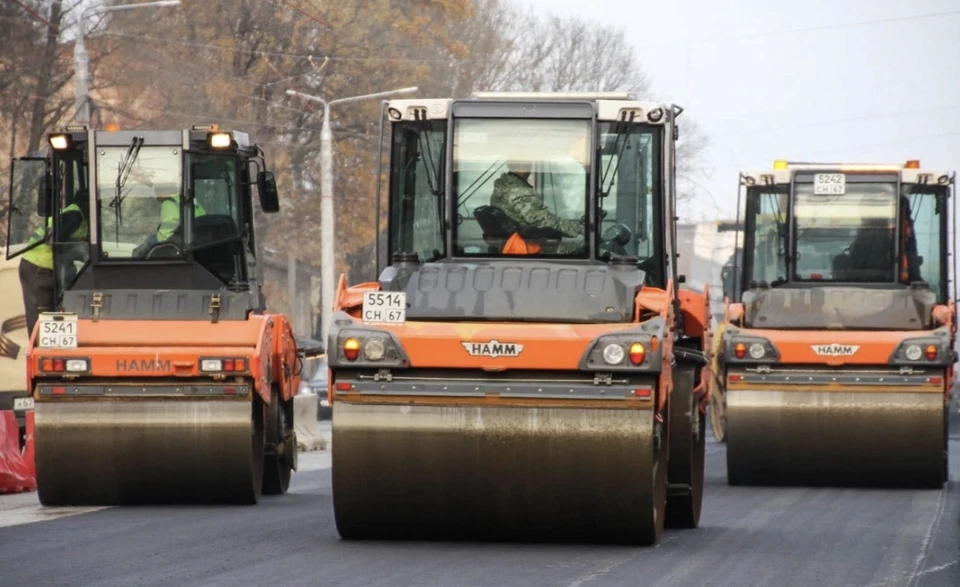 Стали известны планы по ремонту дорог Смоленска в 2024 году. Фото: https://vk.com/official_smolensk.