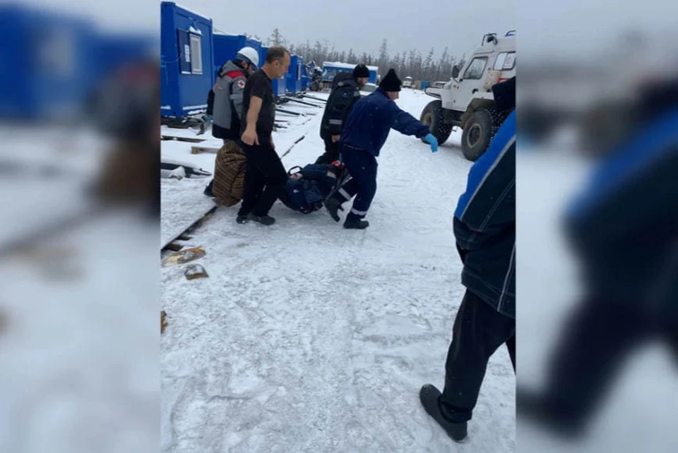 Медведь напал на двоих вахтовиков в Якутии. Фото: ТГ-канал Дьиикэй