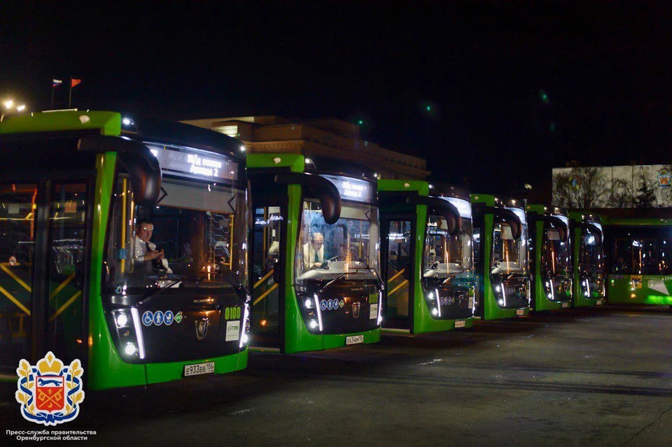 63 автобуса НЕФАЗ на газомоторном топливе приобрел регион для Оренбурга.