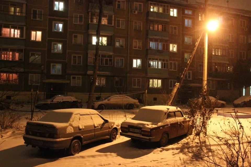 Жители проспекта Хо Ши Мина в Ульяновске пожаловались в социальных сетях на отсутствие света во дворе. Фото архив КП