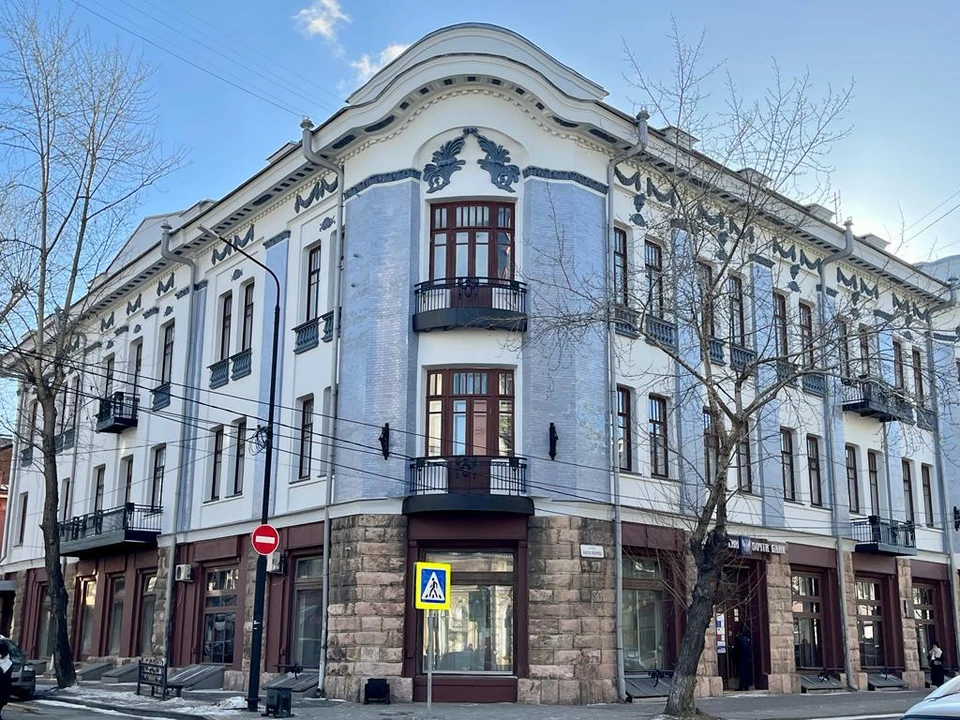 В Иркутском музыкальном колледже им.Фридерика Шопена отремонтировали фасад