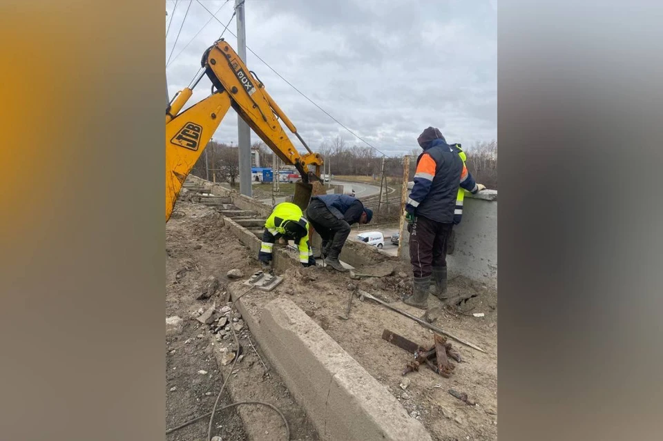 Ремонт путепровода через улицу Кузбасскую идет с опережением графика. Фото: пресс-служба администрации Нижнего Новгорода со ссылкой на МКУ «ГУММиД».
