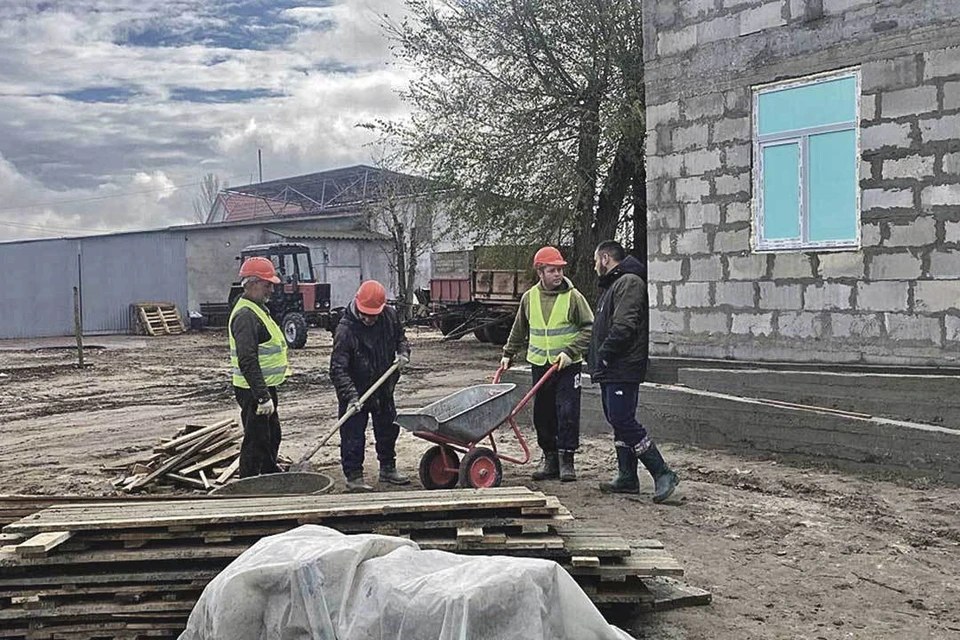 Сдача объекта планируется в конце декабря.