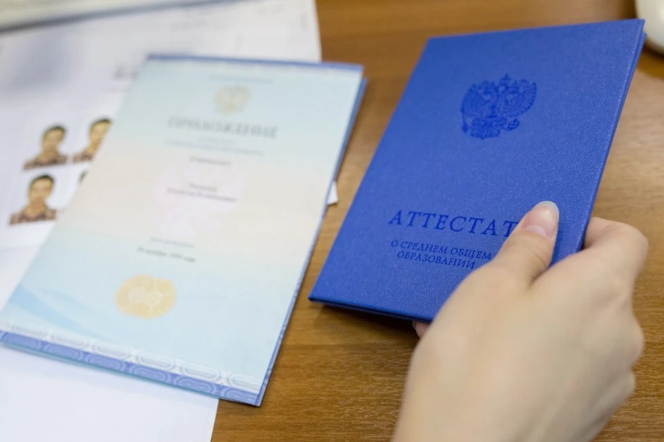 Школьники с серебряной медалью смогут получить аттестат с отличием. Фото: Сергей Бобылев/ТАСС