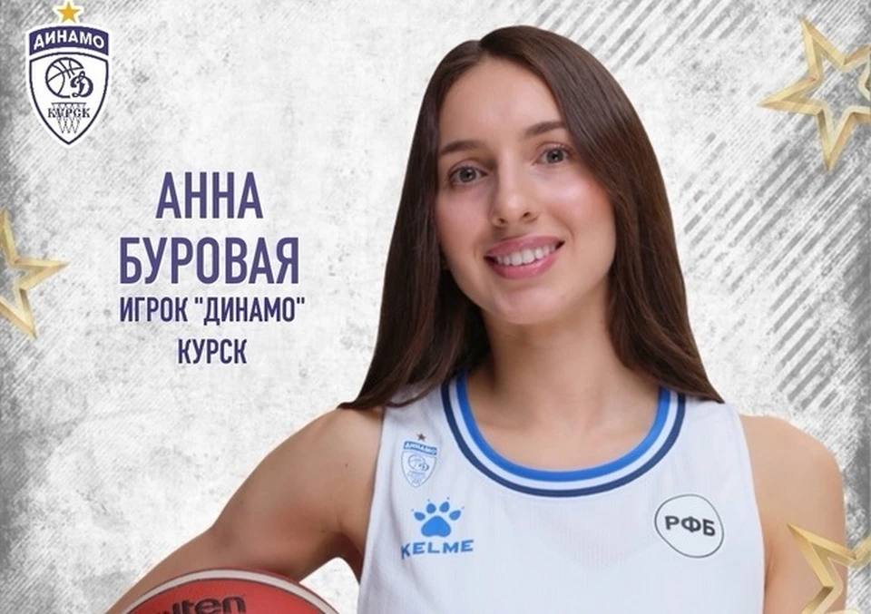 Анна Буровая получила отменный подарок ко дню рождения в виде победы над УГМК. Фото со страницы "Динамо" Курск в VK.