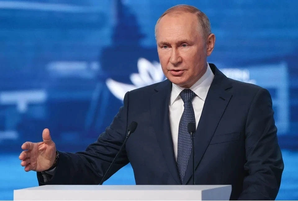 Песков заявил, что Путину понравились экспозиции на форум-выставке «Россия». Фото: Сергей Бобылев/ТАСС
