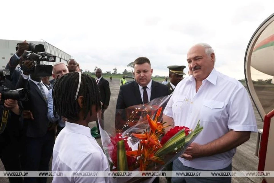 Александр Лукашенко прибыл с визитом в Экваториальную Гвинею. Фото: БелТА