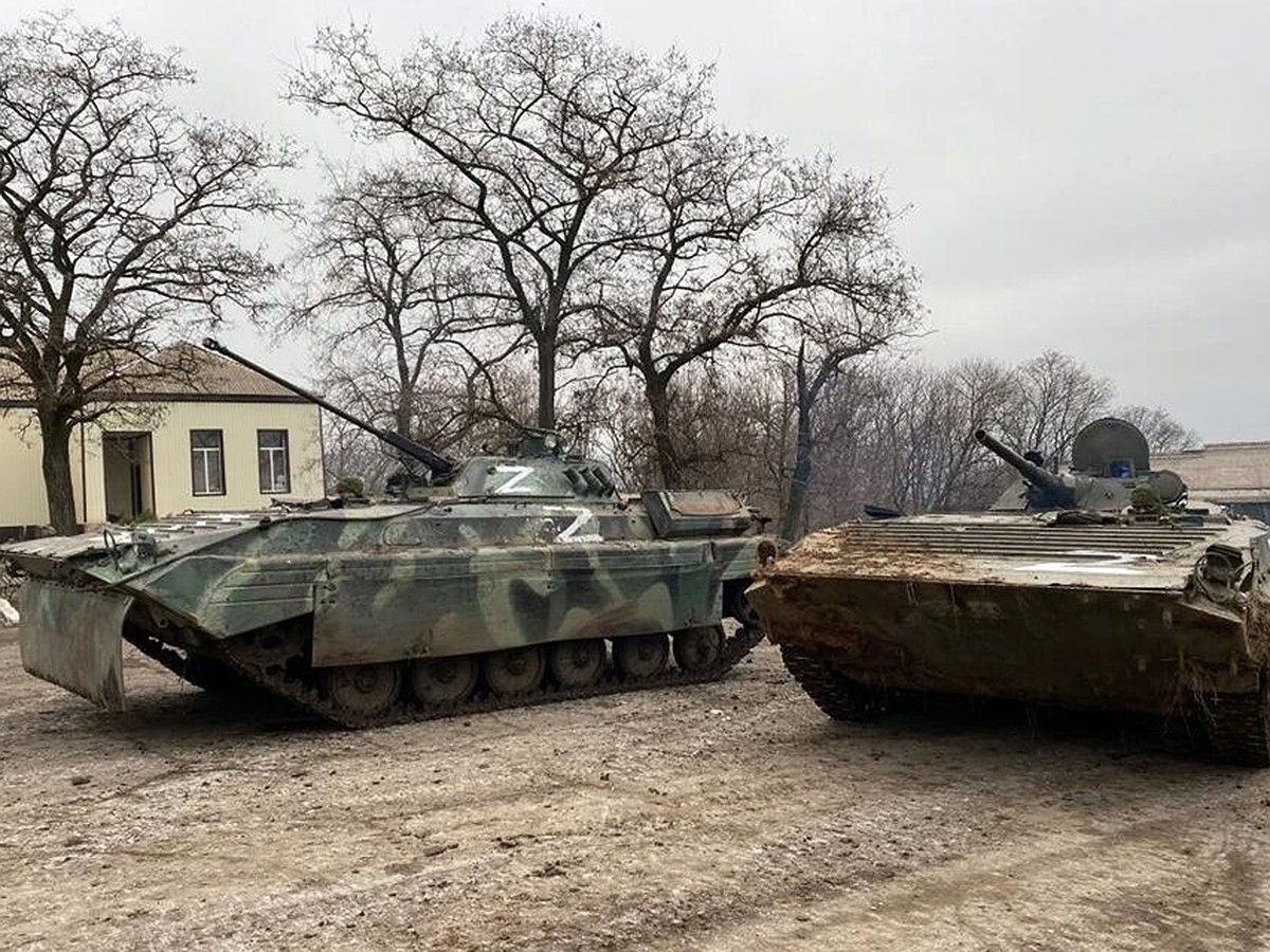 Видео дуэли российских и украинских танков на короткой дистанции показала  НМ ДНР - KP.RU