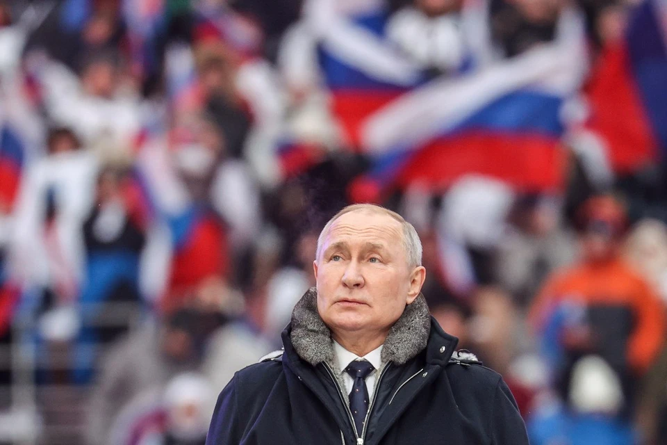Путин: Надо верить в великий русский народ, в этом залог развития страны Фото: Сергей Бобылев/ТАСС