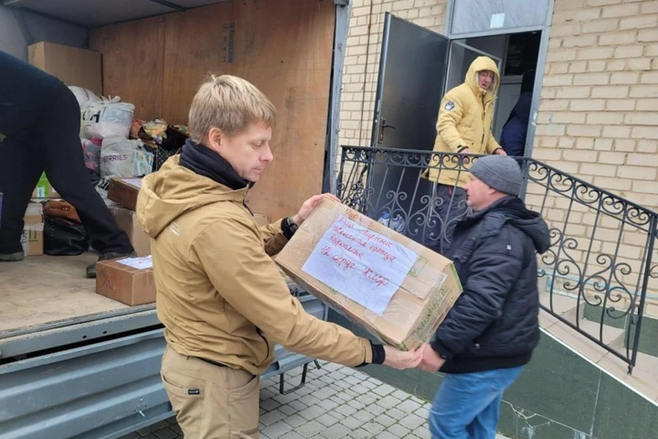 В Запорожскую область передали больше трех тонн гуманитарной помощи. ФОТО: "Мы вместе с Президентом"