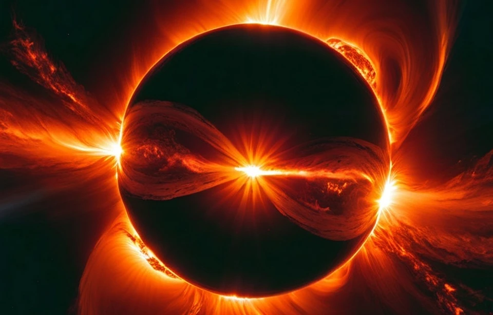 Магнитосфера Земли по-прежнему нестабильна. Фото: нейросеть Stable Diffusion, модель ZavyChromaXL