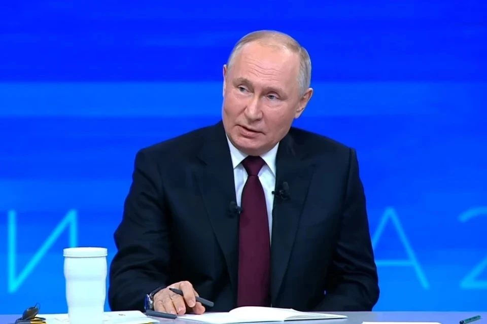 Путин пригласил на саммит лидеров стран СНГ. Фото: Прямая линия президента 2023
